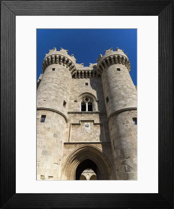 Framed Print : Greece, Rhodes, Rhodes Old Town, Palace of the Grand Master of Knights of Rhodes Framed Print : Greece, Rhodes, Rhodes Old Town, Palace of the Grand Master of Knights of Rhodes