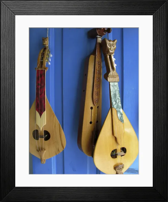 Framed Print : Handmade Musical Instruments, Chania, Crete, Greece Framed Print : Handmade Musical Instruments, Chania, Crete, Greece