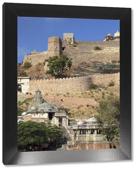 India, Rajasthan, Kumbhalghar Fortress (second longest wall in the world)