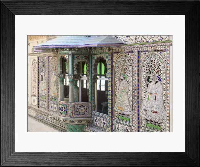 Framed Print : India, Rajasthan, Udaipur, City Palace Complex Framed Print : India, Rajasthan, Udaipur, City Palace Complex