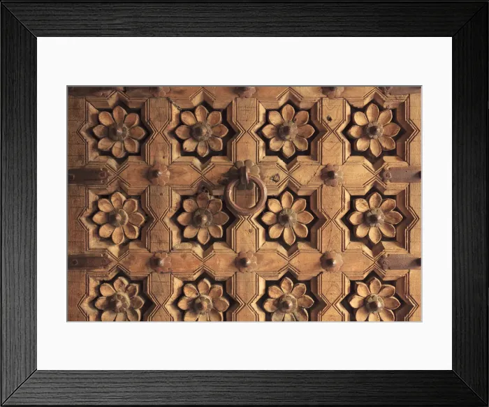 Framed Print : India, Rajasthan, Jaisalmer, Old Town, Patwa Ki Haveli (Traditional Ornately decorated