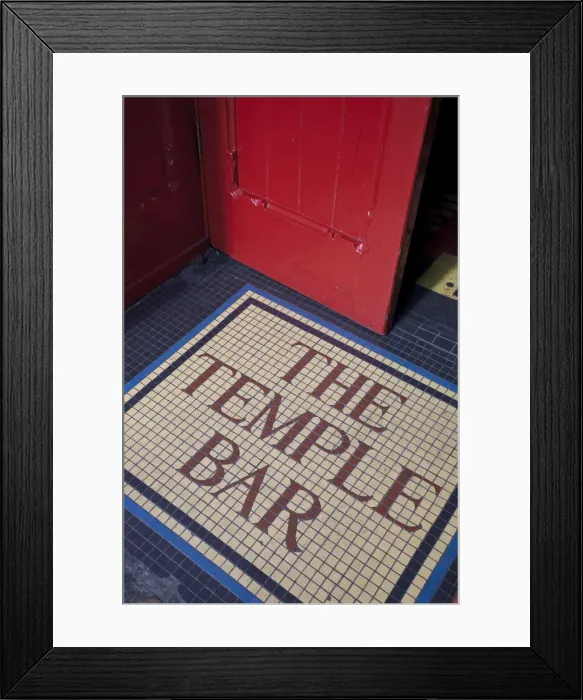 Framed Print : Temple Bar, Dublin, Irleand Framed Print : Temple Bar, Dublin, Irleand