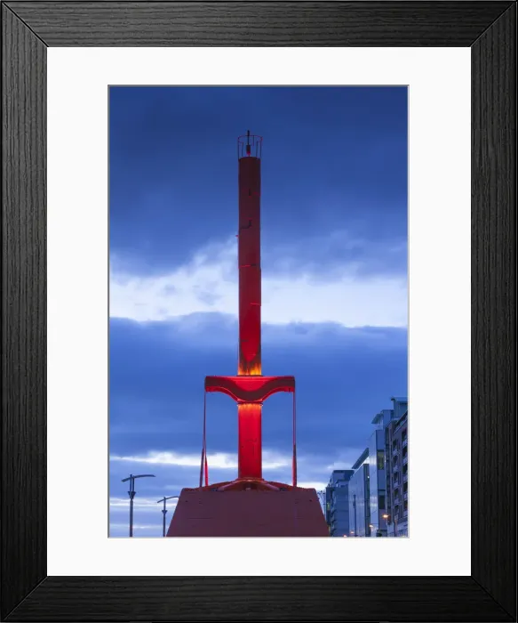 Framed Print : Ireland, Dublin, Docklands, The Great Diving Bell, dawn Framed Print : Ireland, Dublin, Docklands, The Great Diving Bell, dawn