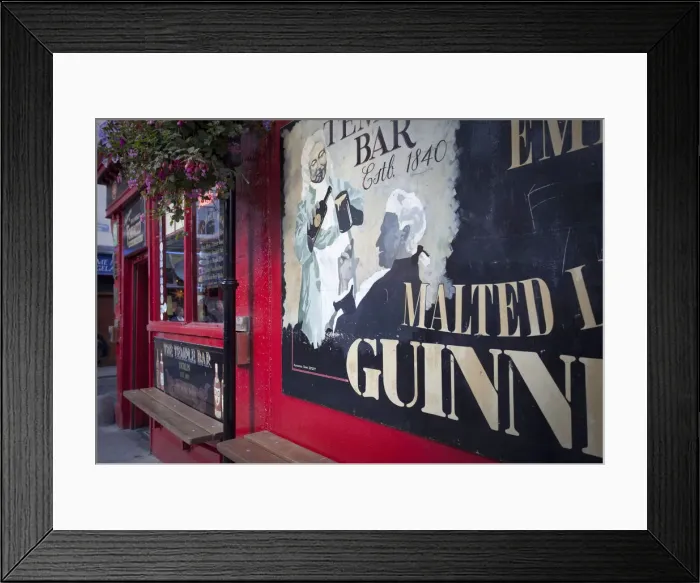 Framed Print : Temple Bar, Dublin, Irleand