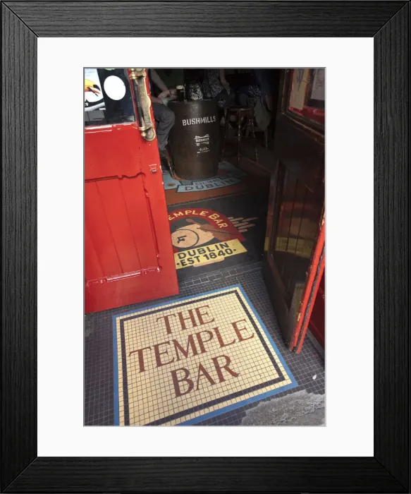 Framed Print : Temple Bar, Dublin, Irleand