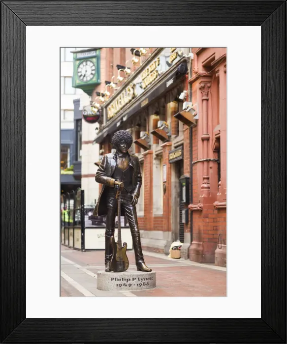 Framed Print : Ireland, Dublin, statue of Phil Lynott, founding member of the rock group Thin Lizzy Framed Print : Ireland, Dublin, statue of Phil Lynott, founding member of the rock group Thin Lizzy