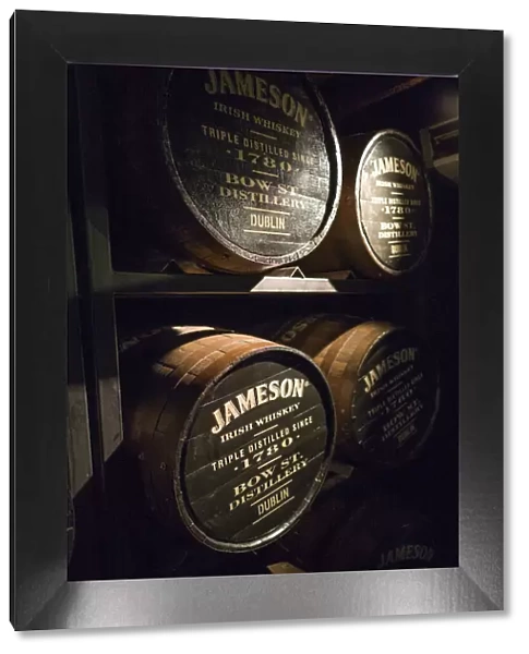 Ireland, Dublin, Smithfield, Old Jameson Distillery, historic whisky distillery