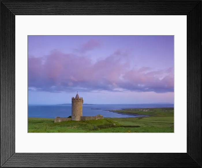 Framed Print : Doonagore Castle, Doolin, Co Clare, Ireland Framed Print : Doonagore Castle, Doolin, Co Clare, Ireland