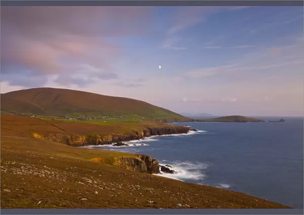 View towards Clougher Head from Dunmore Head, Dingle Peninsula, County Kerry, Munster