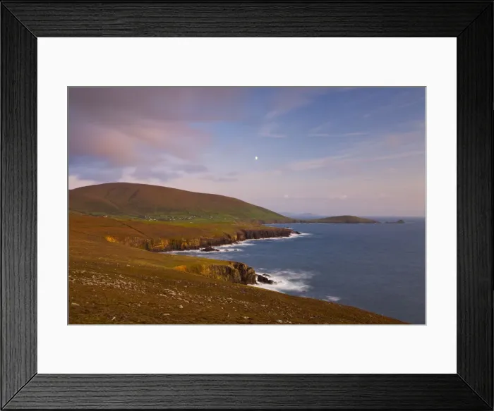 Framed Print : View towards Clougher Head from Dunmore Head, Dingle Peninsula, County Kerry, Munster Framed Print : View towards Clougher Head from Dunmore Head, Dingle Peninsula, County Kerry, Munster