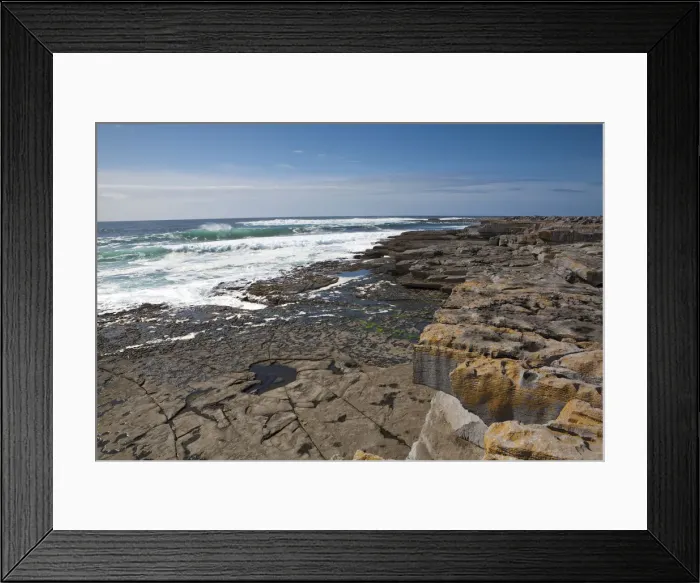 Framed Print : Wild Atlantic Waves, Inisheer, Aran Islands, Co. Galway, Ireland Framed Print : Wild Atlantic Waves, Inisheer, Aran Islands, Co. Galway, Ireland