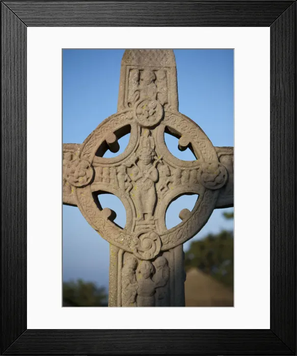 Framed Print : Clonmacnoise Monastery, Co Offaly, The Midlands, Ireland Framed Print : Clonmacnoise Monastery, Co Offaly, The Midlands, Ireland
