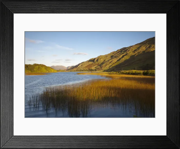 Framed Print : Kylemore Lake, Connemara National Park, Connemara, Co. Galway, Ireland