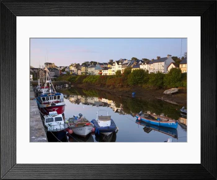 Framed Print : Roundstone Harbour, Connemara, Co. Galway, Ireland Framed Print : Roundstone Harbour, Connemara, Co. Galway, Ireland