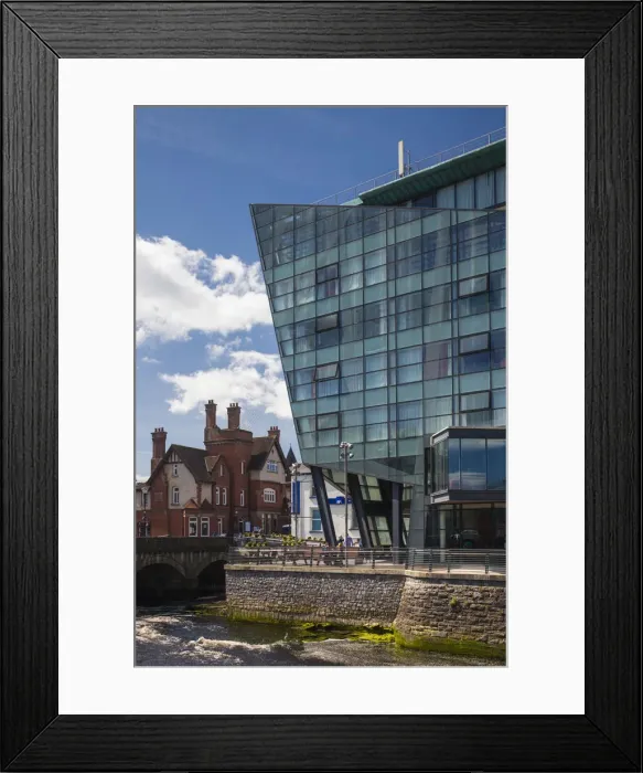 Framed Print : Ireland, County Sligo, Sligo, Glasshouse Hotel, Vincent Hannon Associates, architects
