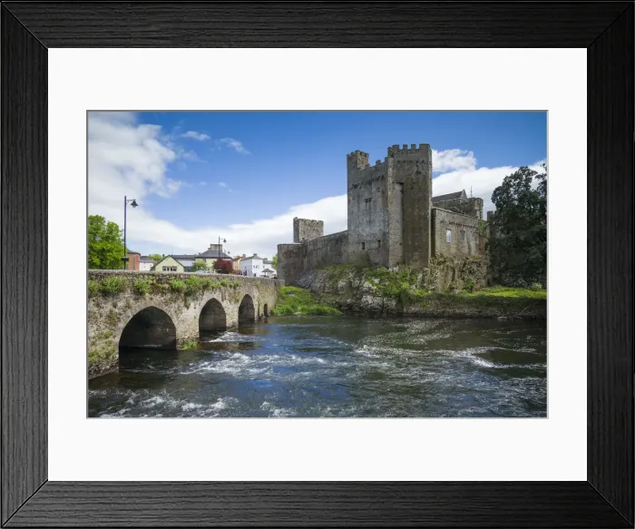 Framed Print : Ireland, County Tipperary, Cahir, Cahir Castle, 12th century, exterior Framed Print : Ireland, County Tipperary, Cahir, Cahir Castle, 12th century, exterior