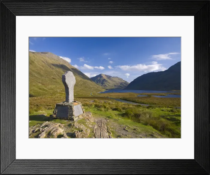Framed Print : Connemara National Park, Connemara, Co. Galway, Ireland