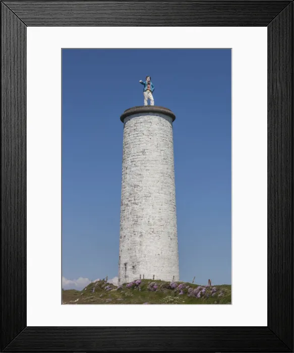 Framed Print : Ireland, County Waterford, Tramore, Metal Man, 1819 navigational marker Framed Print : Ireland, County Waterford, Tramore, Metal Man, 1819 navigational marker