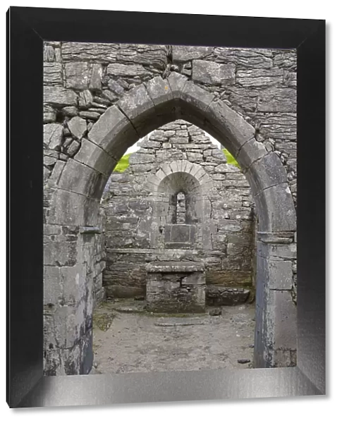 Buried Church of St. Cavan, Inisheer, Aran Islands, Co. Galway, Ireland