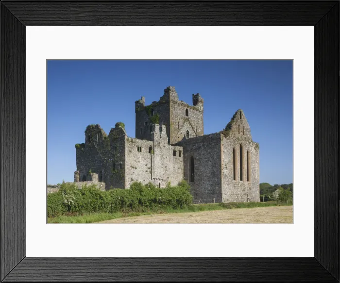 Framed Print : Ireland, County Wexford, Hook Peninsula, Campile, Dunbrody Abbey, 12th century Framed Print : Ireland, County Wexford, Hook Peninsula, Campile, Dunbrody Abbey, 12th century
