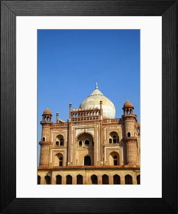Framed Print : India, Delhi, New Delhi, Safdarjungs Tomb Framed Print : India, Delhi, New Delhi, Safdarjungs Tomb