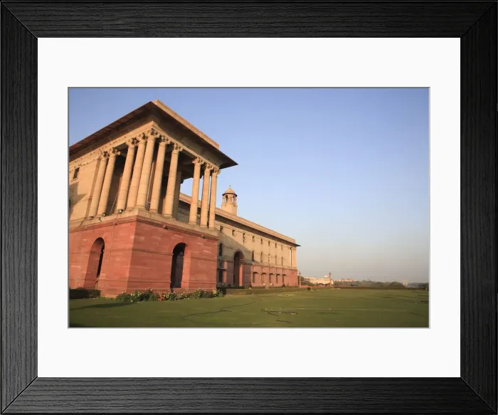 Framed Print : Secretariat Buildings, Rajpath, Raisina Hill, New Delhi, India Framed Print : Secretariat Buildings, Rajpath, Raisina Hill, New Delhi, India