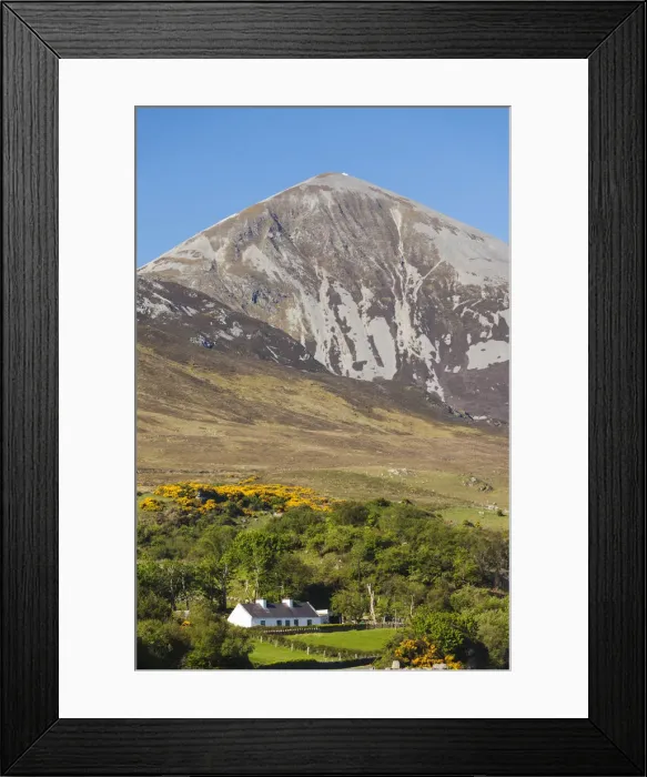 Framed Print : Ireland, County Mayo, Murrisk, view of Croagh Patrick Holy Mountain Framed Print : Ireland, County Mayo, Murrisk, view of Croagh Patrick Holy Mountain