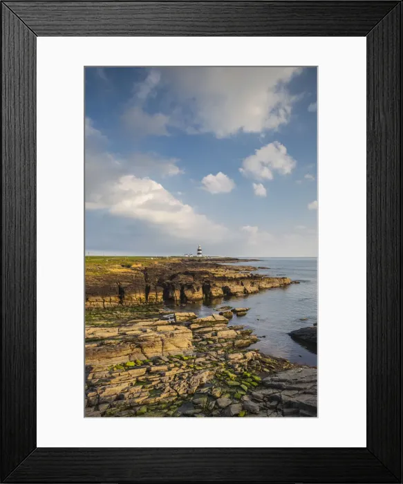 Framed Print : Ireland, County Wexford, Hook Peninsula, Hook Head, Hook Head LIghthouse, sunset Framed Print : Ireland, County Wexford, Hook Peninsula, Hook Head, Hook Head LIghthouse, sunset