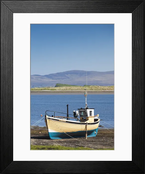 Framed Print : Ireland, County Mayo, Murrisk, fishing boat Framed Print : Ireland, County Mayo, Murrisk, fishing boat