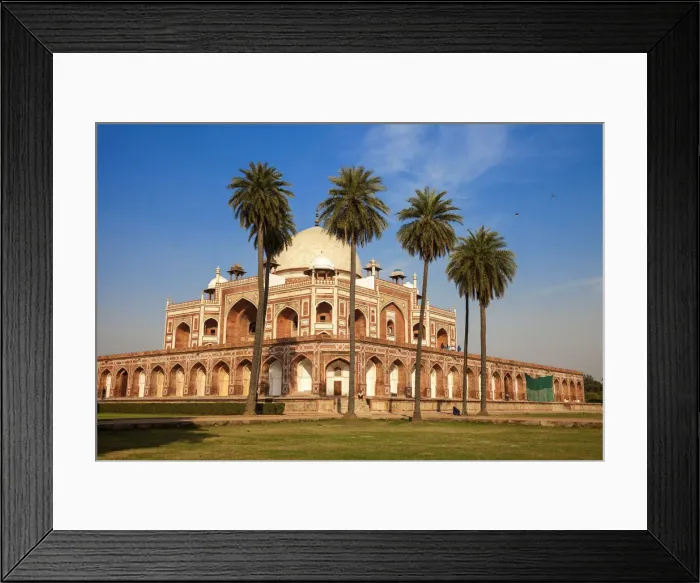 Framed Print : India, Delhi, New Delhi, Humayuns Tomb - the tomb of the Mughal Emperor Humayun Framed Print : India, Delhi, New Delhi, Humayuns Tomb - the tomb of the Mughal Emperor Humayun