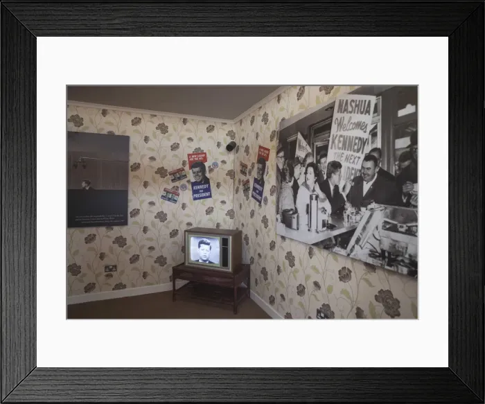 Framed Print : Ireland, County Wexford, New Ross-Dunganstown, Kennedy Homestead, ancestral home of