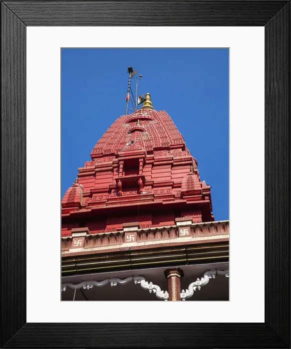 Framed Print : India, Delhi, Digambara Jain Temple Framed Print : India, Delhi, Digambara Jain Temple