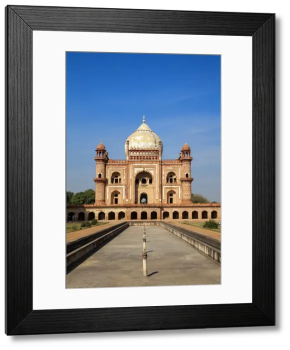 Framed Print : India, Delhi, New Delhi, Safdarjungs Tomb