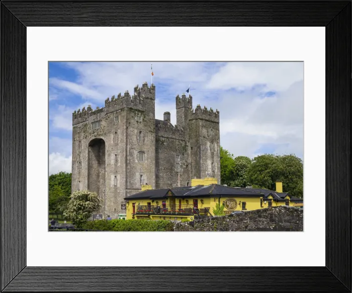 Framed Print : Ireland, County Clare, Bunratty, Bunratty Castle, 13th century Framed Print : Ireland, County Clare, Bunratty, Bunratty Castle, 13th century