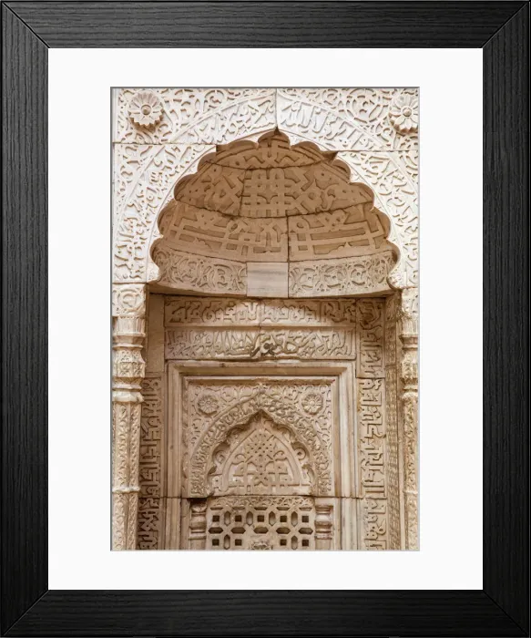 Framed Print : India, Delhi, Qutub Minar, Al-ud-Dins Madrasa Framed Print : India, Delhi, Qutub Minar, Al-ud-Dins Madrasa