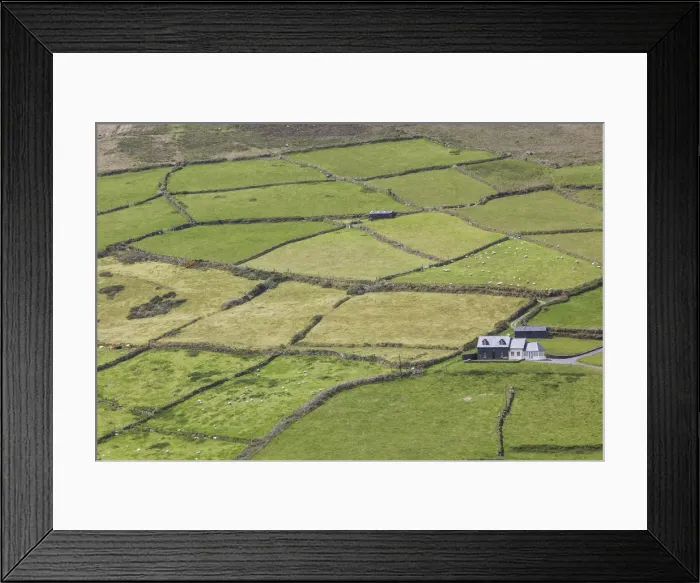 Framed Print : Ireland, County Cork, Beara Peninsula, Ring of Beara, Cahermore, landscape Framed Print : Ireland, County Cork, Beara Peninsula, Ring of Beara, Cahermore, landscape