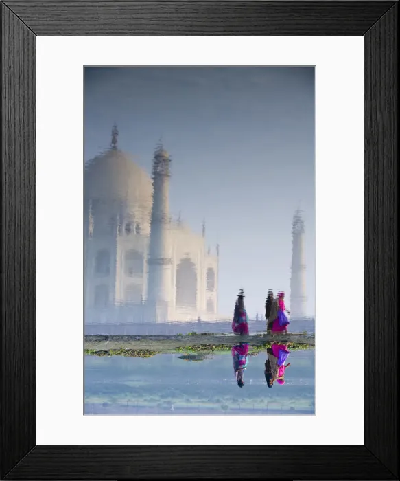 Framed Print : Taj Mahal, Agra, Uttar Pradesh, India