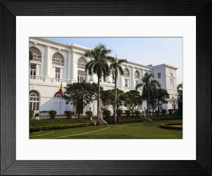 Framed Print : India, Delhi, New Delhi, Maidens hotel, Curzon room Framed Print : India, Delhi, New Delhi, Maidens hotel, Curzon room