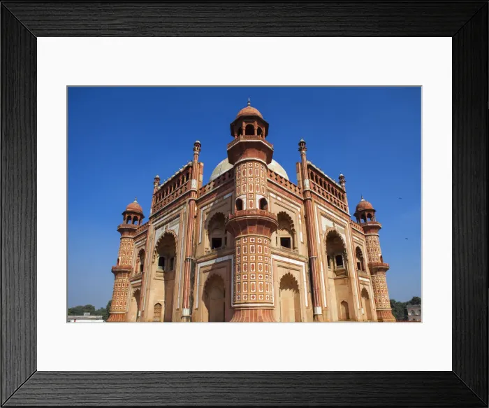 Framed Print : India, Delhi, New Delhi, Safdarjungs Tomb Framed Print : India, Delhi, New Delhi, Safdarjungs Tomb
