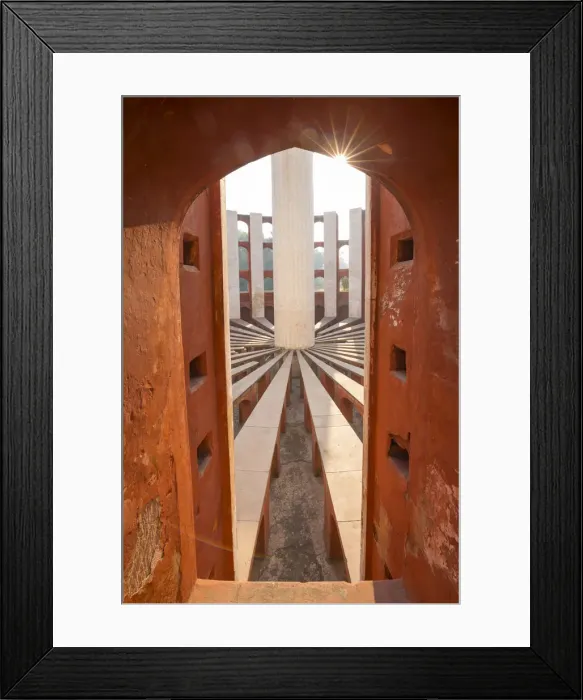 Framed Print : Jantar Mantar (architectural astronomy instruments built in 1724), New Delhi, India Framed Print : Jantar Mantar (architectural astronomy instruments built in 1724), New Delhi, India