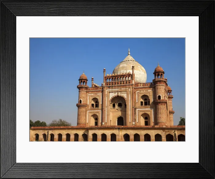 Framed Print : India, Delhi, New Delhi, Safdarjungs Tomb Framed Print : India, Delhi, New Delhi, Safdarjungs Tomb