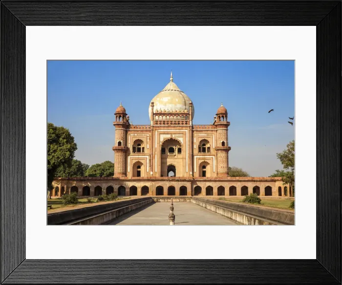 Framed Print : India, Delhi, New Delhi, Safdarjungs Tomb Framed Print : India, Delhi, New Delhi, Safdarjungs Tomb