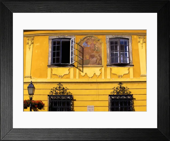 Framed Print : Castle Hill District, Buda, Budapest, Hungary Framed Print : Castle Hill District, Buda, Budapest, Hungary