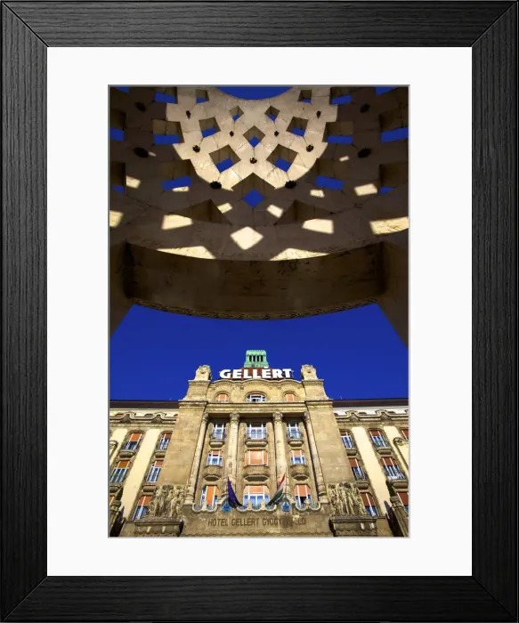 Framed Print : Gellert Hotel and Spa, Budapest, Hungary