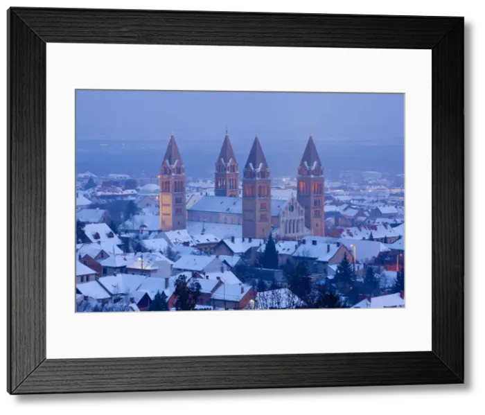 Framed Print : Pecs Cathedral, Pecs, Hungary Framed Print : Pecs Cathedral, Pecs, Hungary