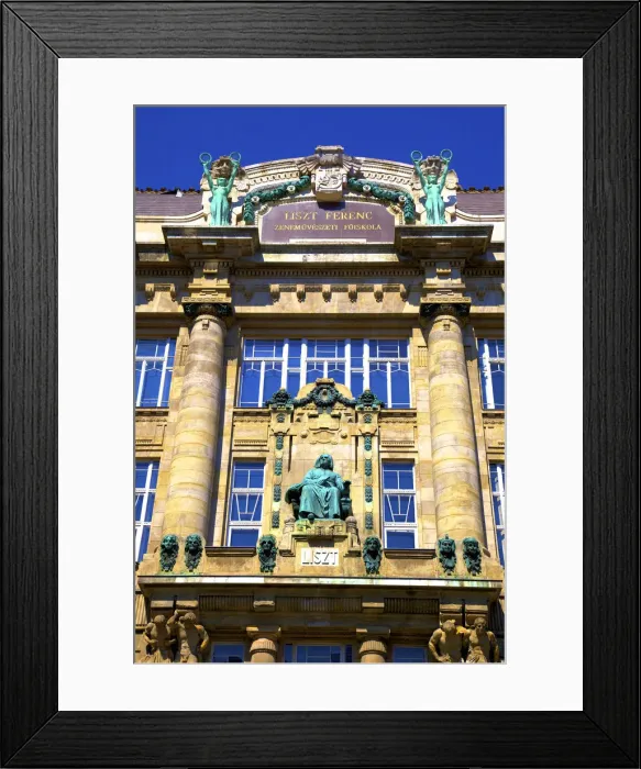 Framed Print : Franz Liszt Academy of Music, Budapest, Hungary