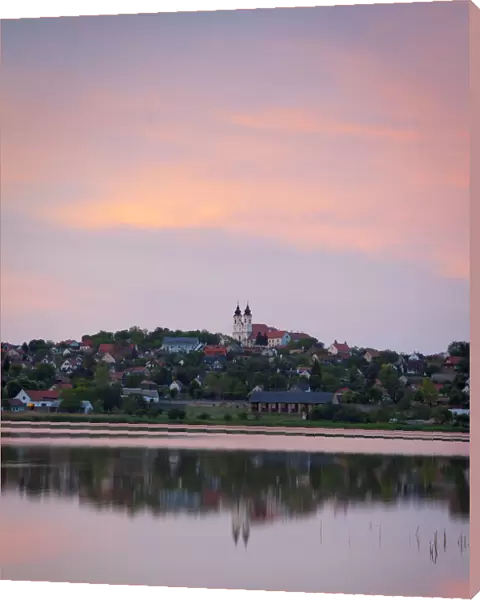 Sunset over Tihany, Tihany Peninsula, Hungary