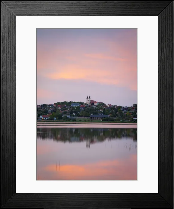 Framed Print : Sunset over Tihany, Tihany Peninsula, Hungary Framed Print : Sunset over Tihany, Tihany Peninsula, Hungary