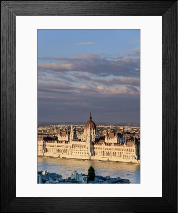 Framed Print : Hungary, Budapest, Fishermans Bastion
