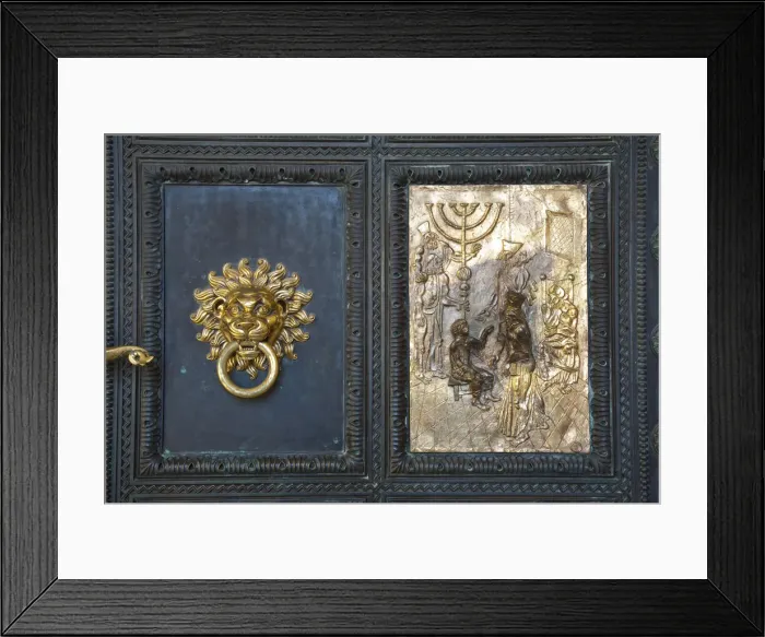 Framed Print : Door Detail, Pecs Cathedral, Pecs, Southern Transdanubia, Hungary Framed Print : Door Detail, Pecs Cathedral, Pecs, Southern Transdanubia, Hungary